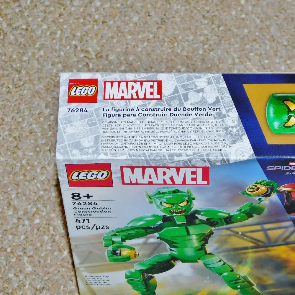 LEGO Marvel Spider-Man No Way Home Green Goblin Construction Figure New 76284 - Picture 7 of 12